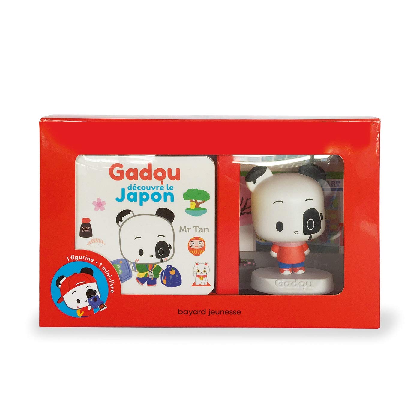 Gadou découvre le Japon: coffret livre + figurine
