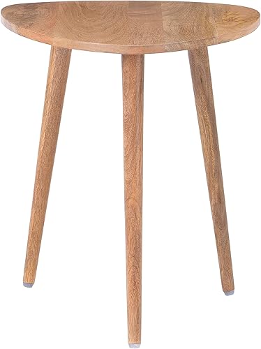 MH London Bond Mesa auxiliar triangular de madera  Mesa auxiliar pequeña moderna de diseño exclusivo. Hecho a mano  Mesa auxiliar de madera  Diseño