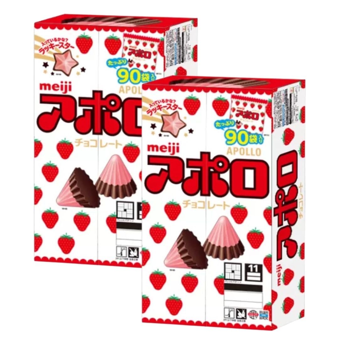 Amazon.co.jp: 【クール便】 明治 アポロ チョコレート 756g ×2個