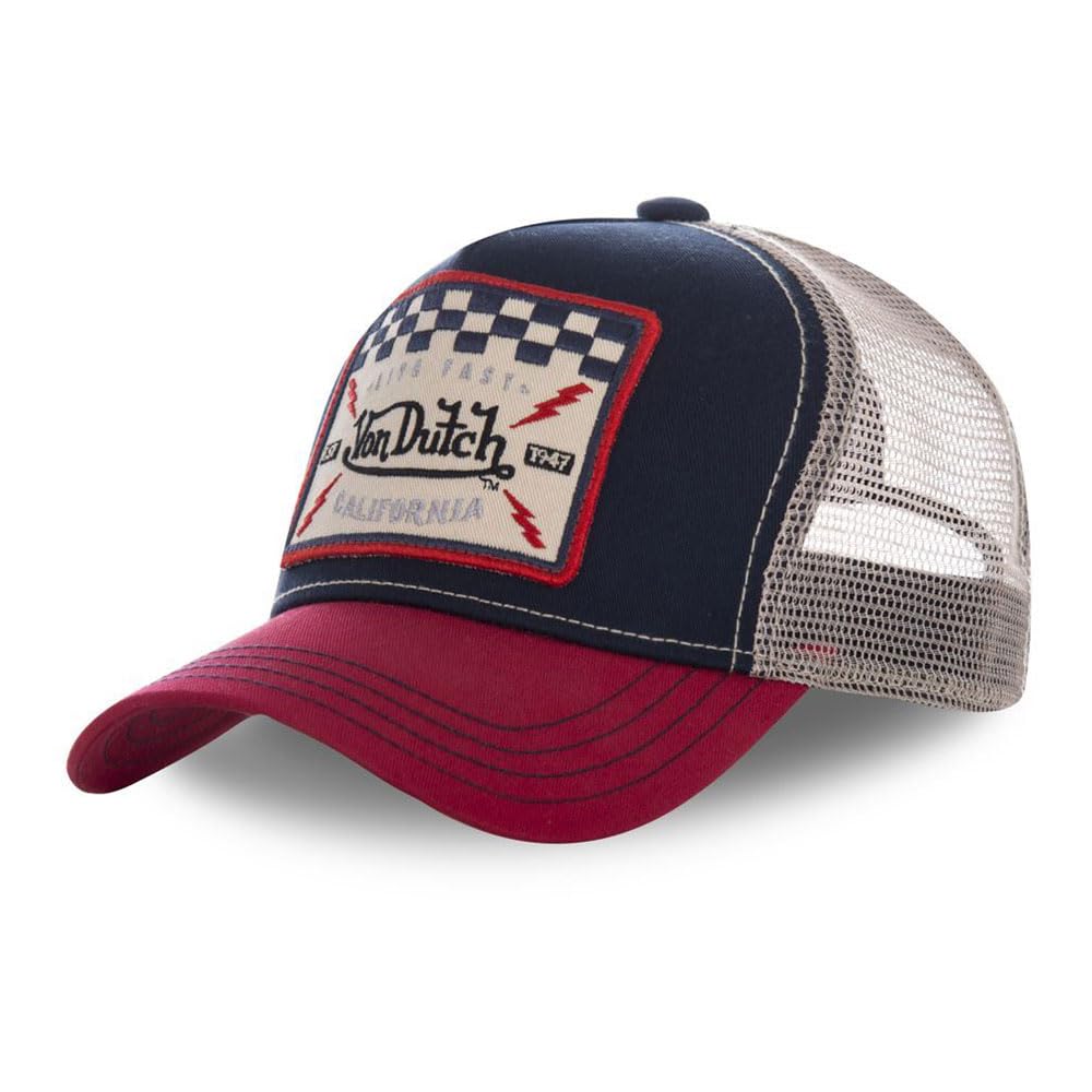 Von Dutch Blue Square Cap One Size