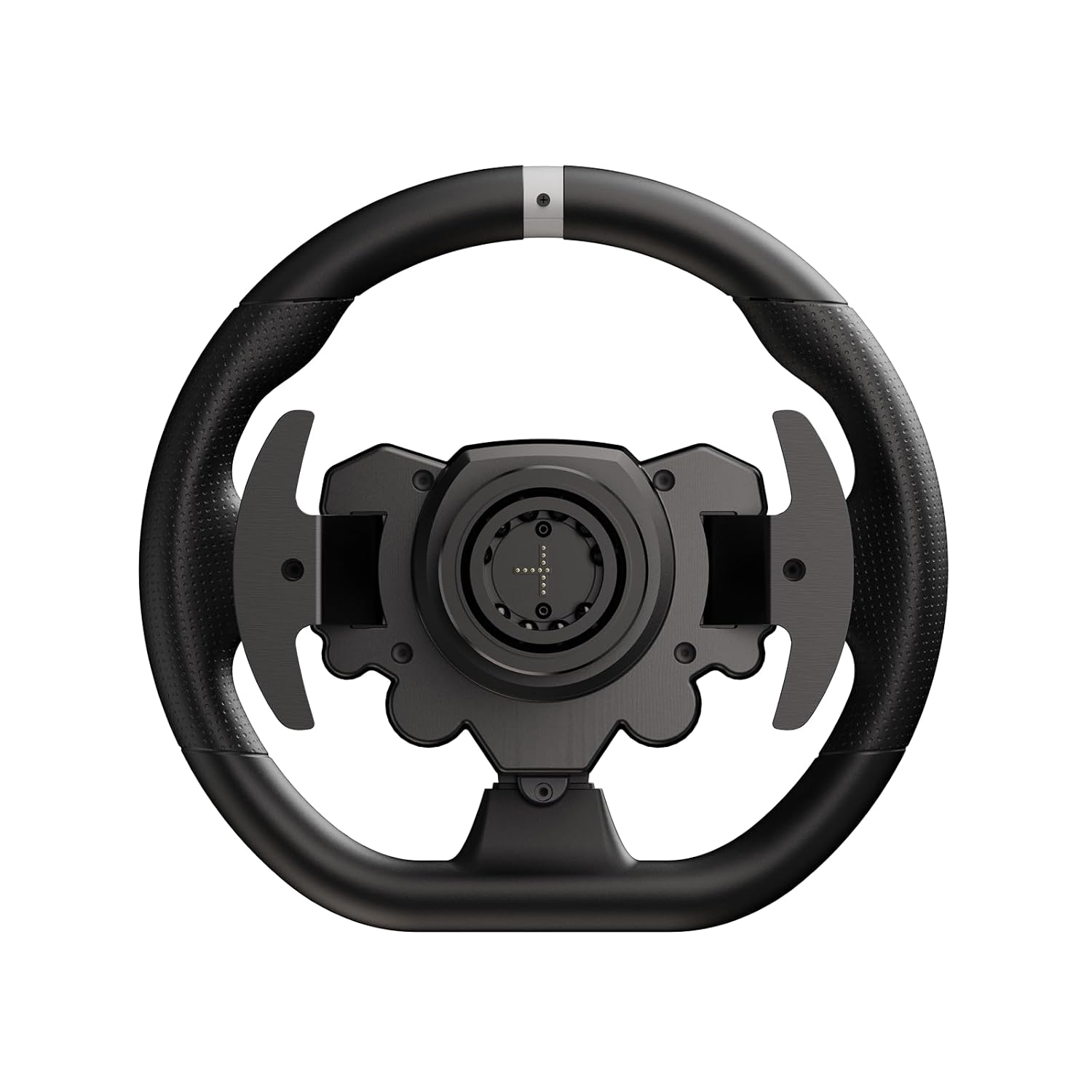 Front view of MOZA R3 Racing Wheel