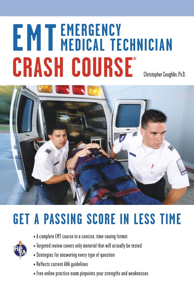 Research & Education Association EMT Crash Course Book + Online