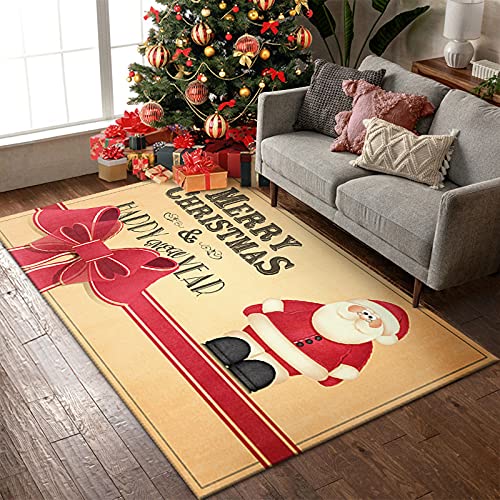 Welcome Polymers-Tapis De Sol Joyeux Noël,tapis De Noël Rouge Pour