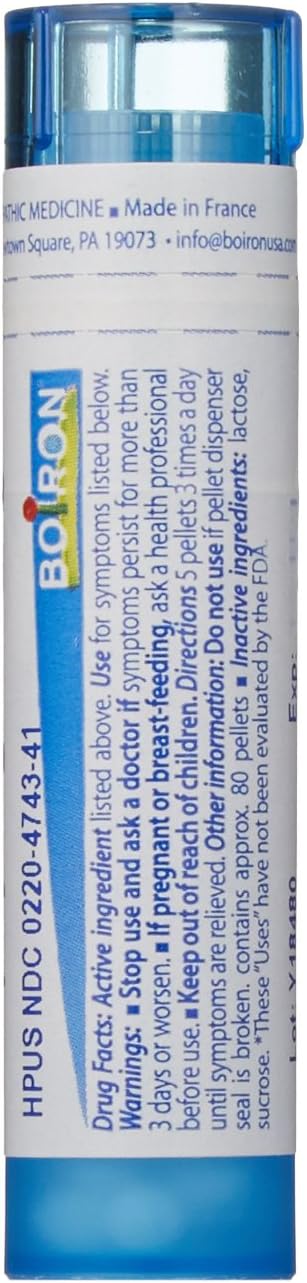 Boiron Staphysagria 6C (Pack of 5), Homeopathic Medicine for Surgical Wounds