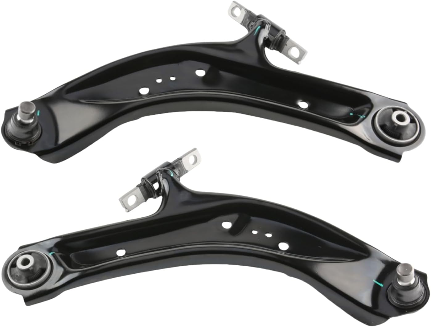 Front Lower Control Arm Kit Compatible with 2017-2019 Nissan Qashqai, 2014-2019 Rogue (Excluding 19-Inch Wheels), 2017-2019 Rogue Sport | Replace# K623110, K623111