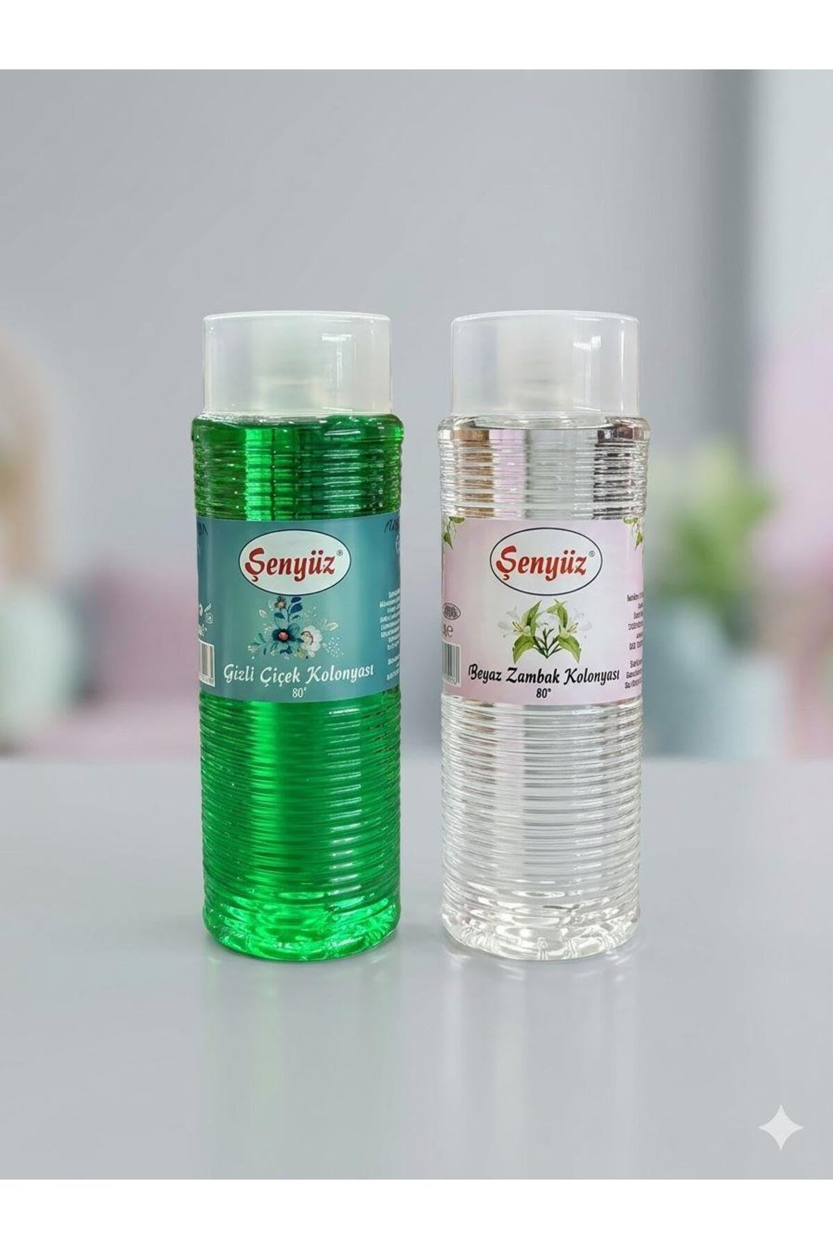 Şenyüz Beyaz Zambak ve Gizli Çiçek Kolonyası, 400 ml, 2'li Set