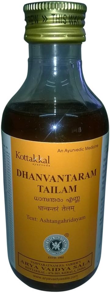 Arya Vaidya Sala Dhanwantaram Tailam 200ml, 200 ml (Pack of 1) - Image 3