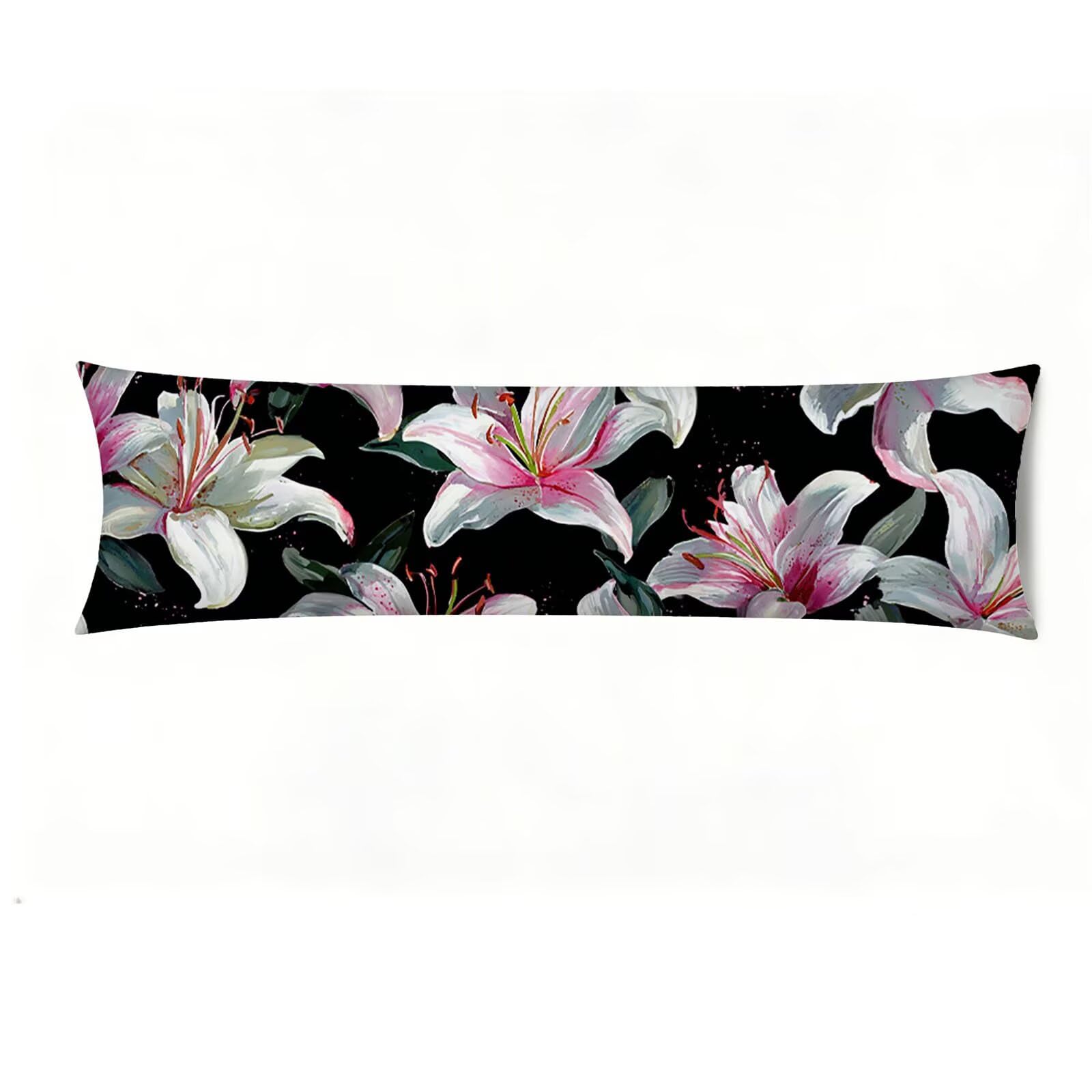 Taie de traversin 40x145 cm en velours pour housse de coussin de corps longue de dormeur