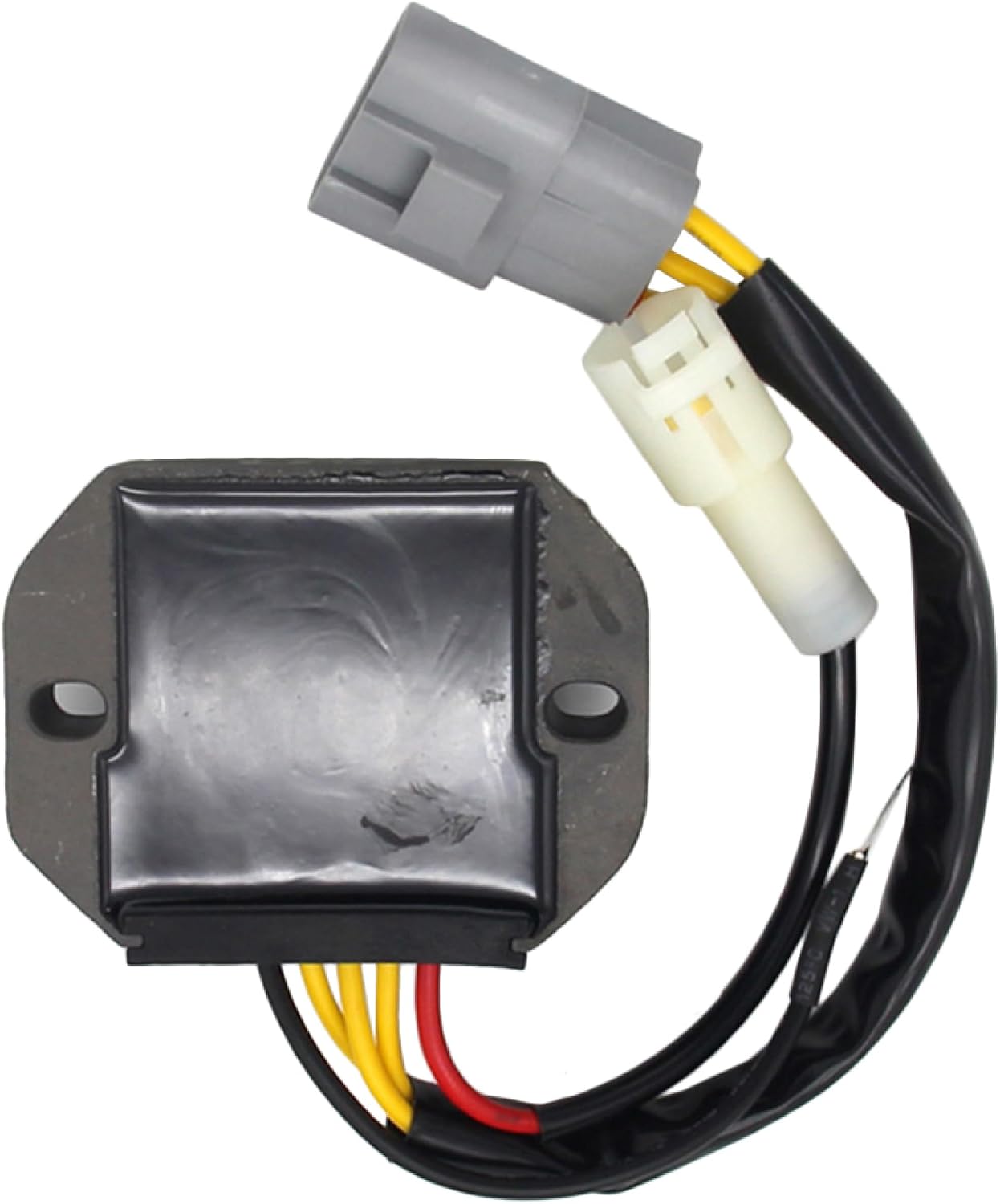 Riloer 1pc 853811T10 898103T14, Motorcycle Voltage Regulator, Fit for Tohatsu MFS25 MFS25B, MFS30 MFS30B, Compatible with Mercury Outboard F25 F30
