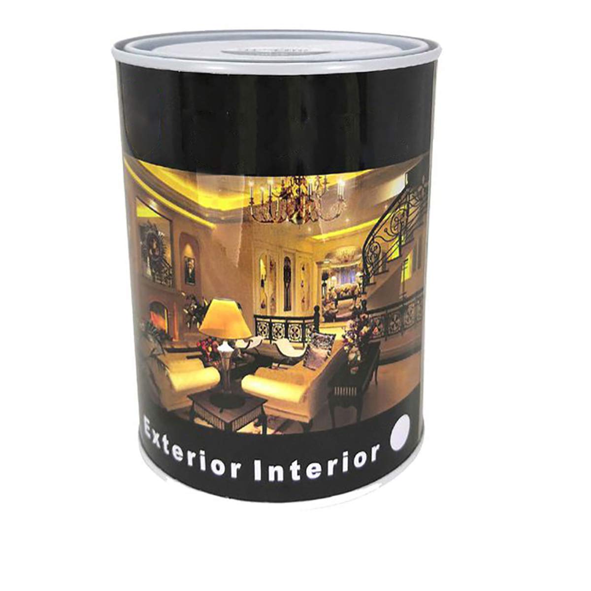 H HANSEL HOME Pintura Esmalte al Disolvente para Madera y Metal, Pintura Alquidica de Rápido Secado para Superfícies Interiores y Exteriores(Negro Satinado, 125 ML) — view 36