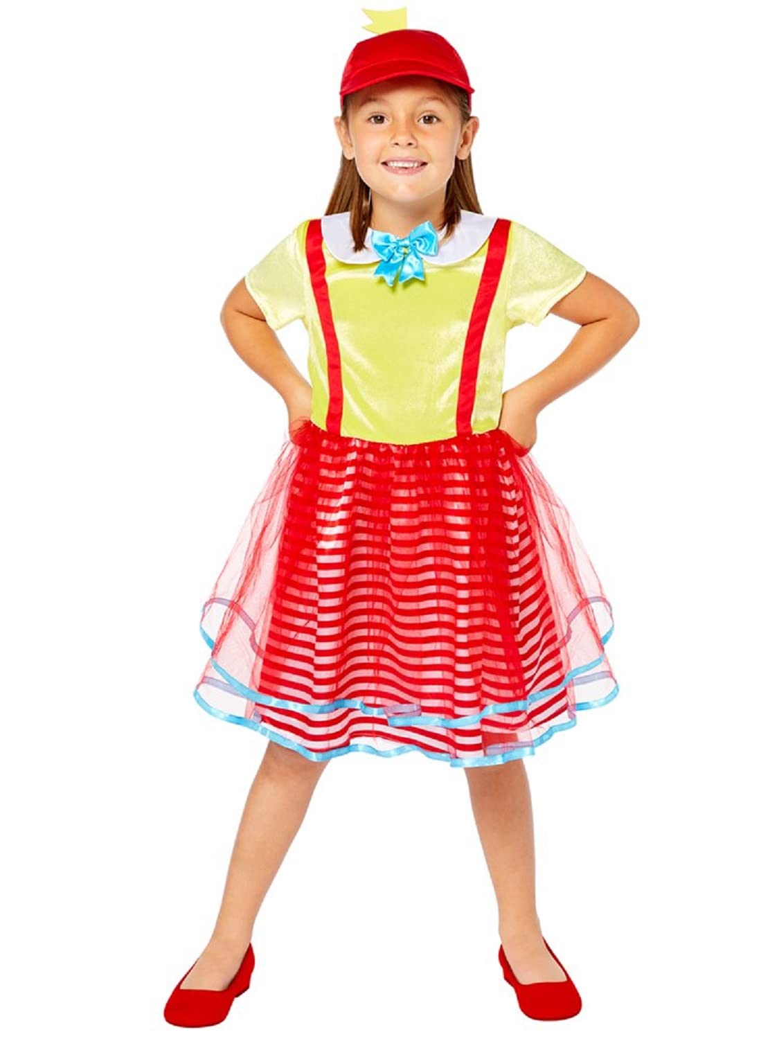 amscan 9909959 Childs Girls Double Trouble Fancy Dress Costume (6-8 Years)