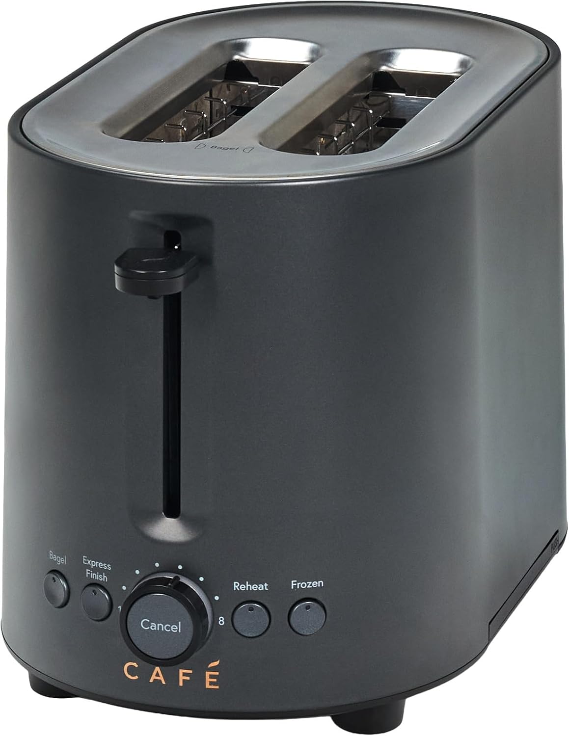 Café Express Finish 2-Slice Toaster with Wide Slots, Bagel Mode