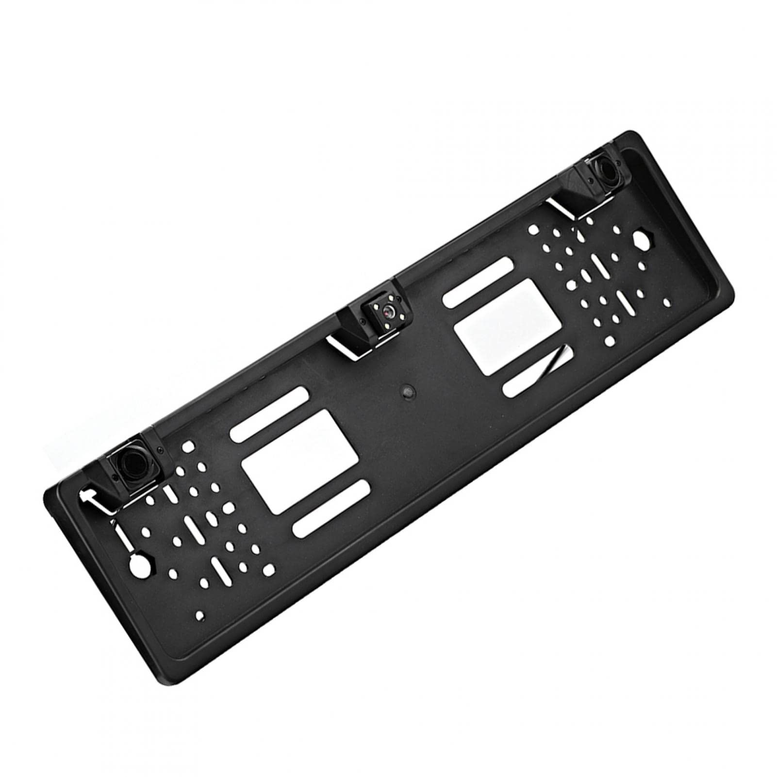 Marco de Placa de Matrícula Europea Cámara de 12LED Pantalla de Marcha Atrás Sensor de Aparcamiento Kit de de Marcha Atrás Accesorios para Coche