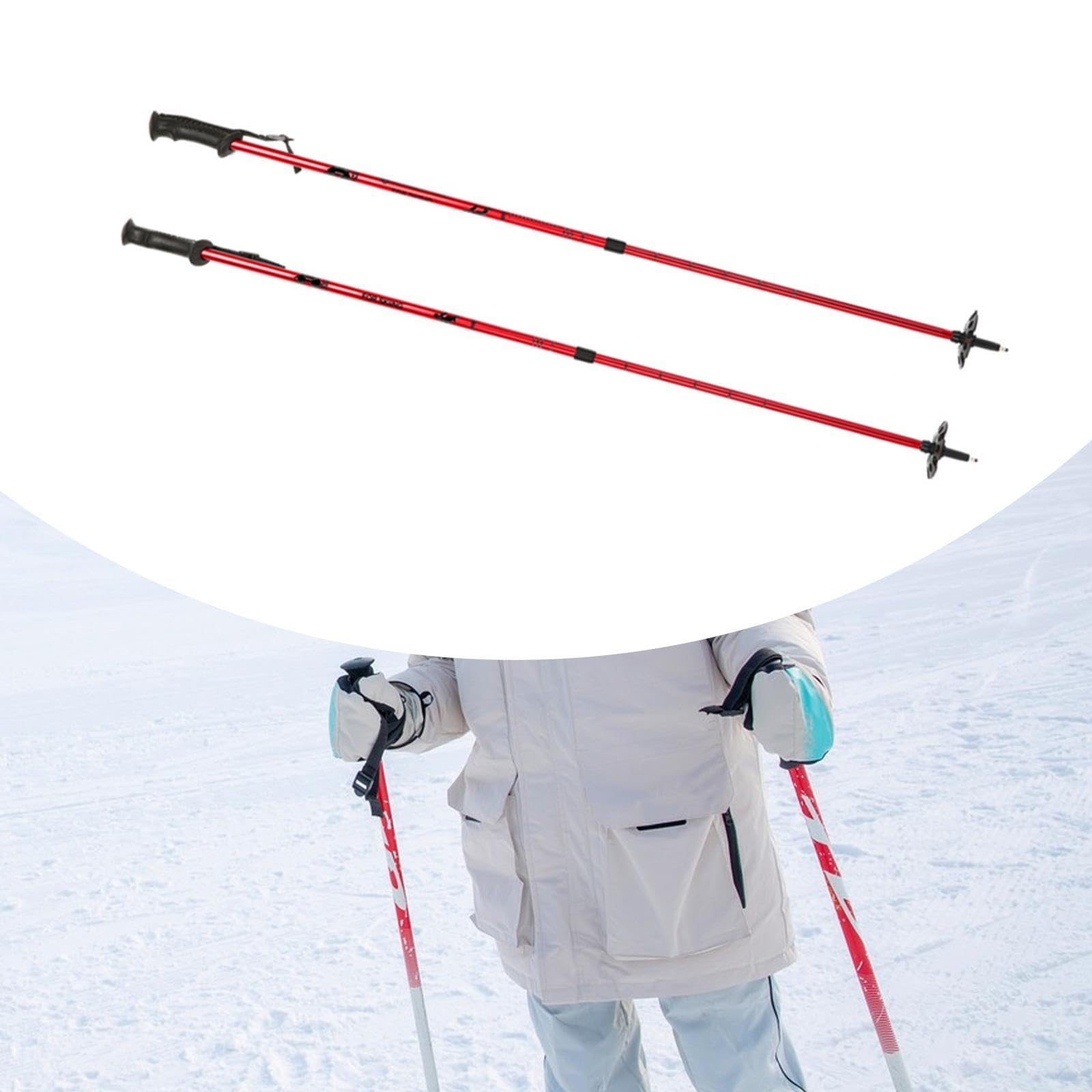Harilla Polonais de Trekking bâtons de Marche pour Adultes Enfants randonnées Polonais Polonais pour la Raquette de Camping Sports d'hiver Ski extérieur