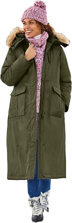 Woman Within The Arctic Parka In Extra Long Length