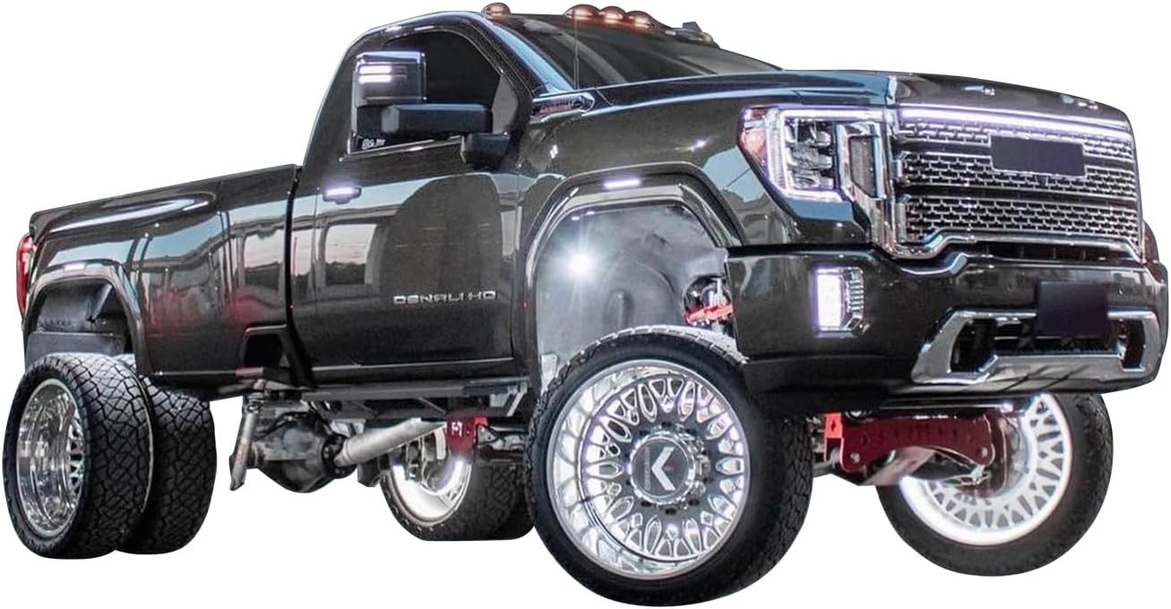 Generic Compatible with/Replacement for Grill Light Power Bar GMC Denali 2500/3500 2020-2023