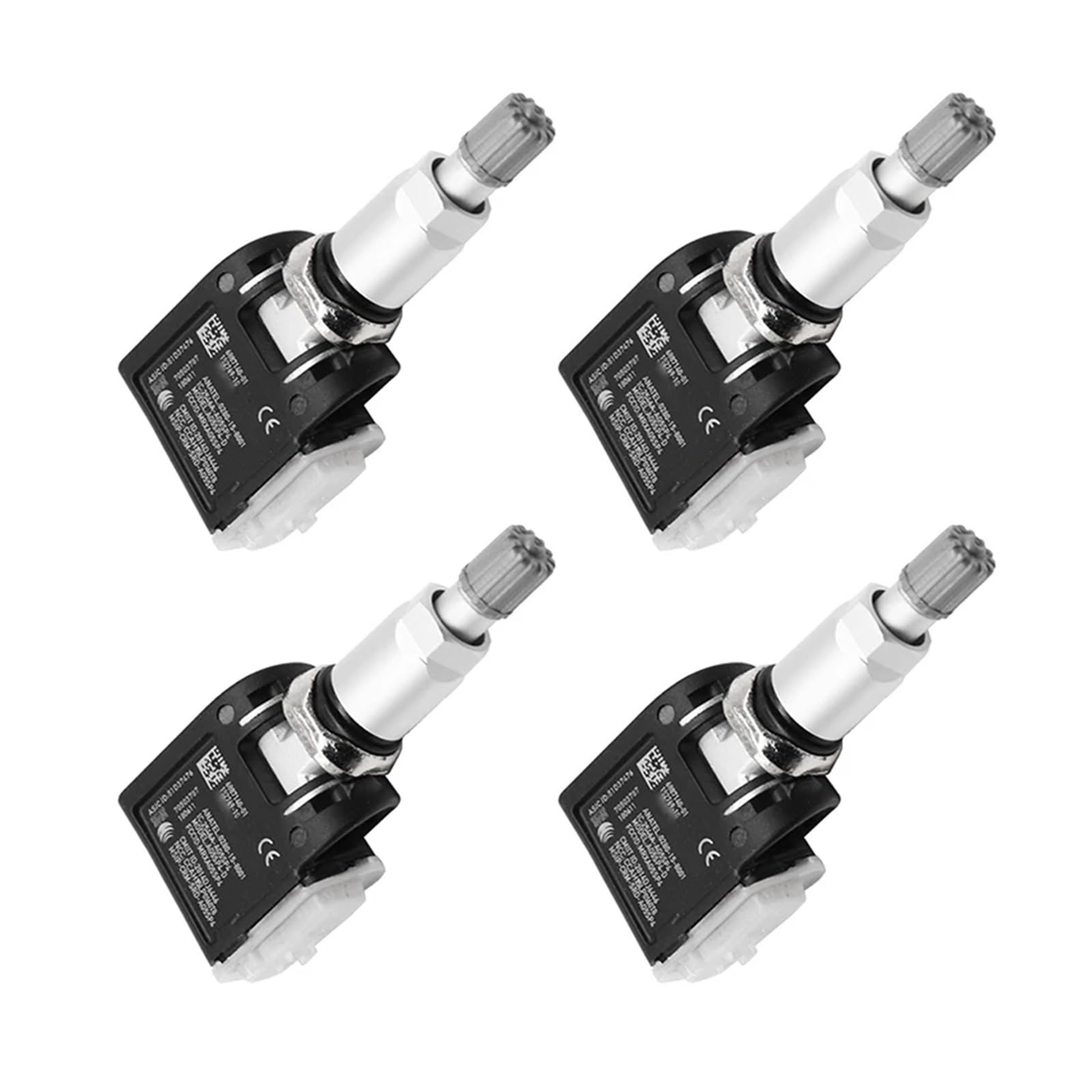 Czujnik ciśnienia w oponach do BMW G30 G20 6887140-01 36106887147 A0009052102 1/4 SZTUK TPMS Czujnik ciśnienia w oponach 433 MHz (4 szt.)