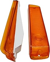 Vista 6 de A-Team Performance Luces direccionales delanteras – Juego de lentes ámbar, impermeable, específico para el vehículo, lente de repuesto 77 K10