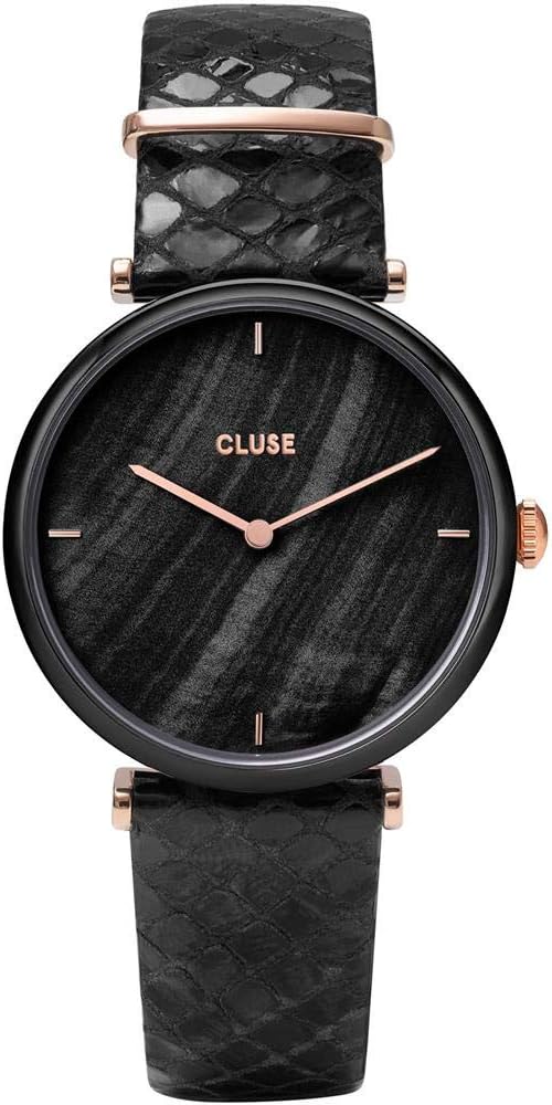 CLUSETriomphe Leather, Black, Black Pearl/Black Python CW0101208012