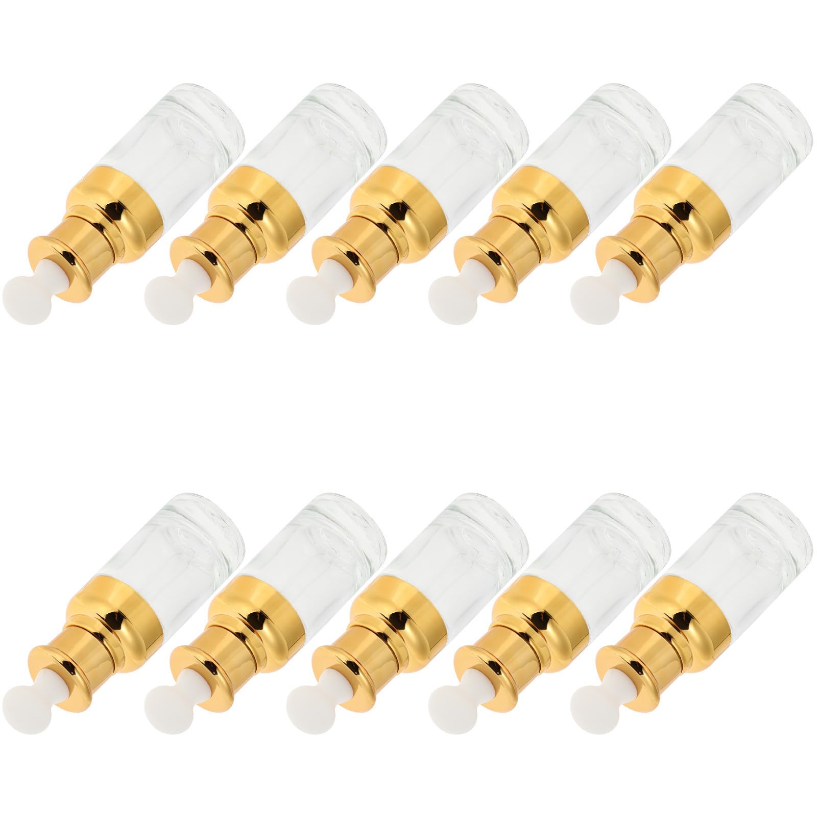 Flacons en Verre de 50ml Huiles Essentielles Bouchage Étanche Flacon Voyage