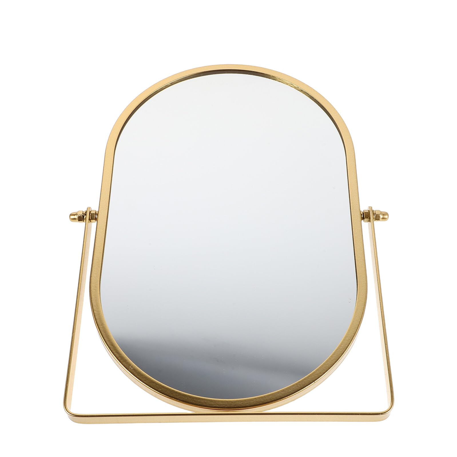 Miroir de maquillage doré TEHAUX élégant pour coiffeuse