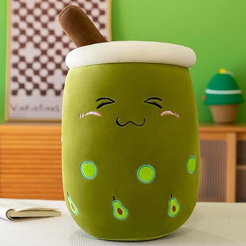 Miniatura 2 de Almohada de peluche de té con leche, 9.36 pulgadas, juguete de peluche Kawaii de té con leche, divertida almohada para abrazar, regalo para niños y