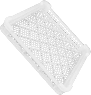 Seafood Storage Basket Multi-functional Freezing Tray Shallow Food Storage Tray for Quick Drying and Freezing for Seafood and Kitchen Use