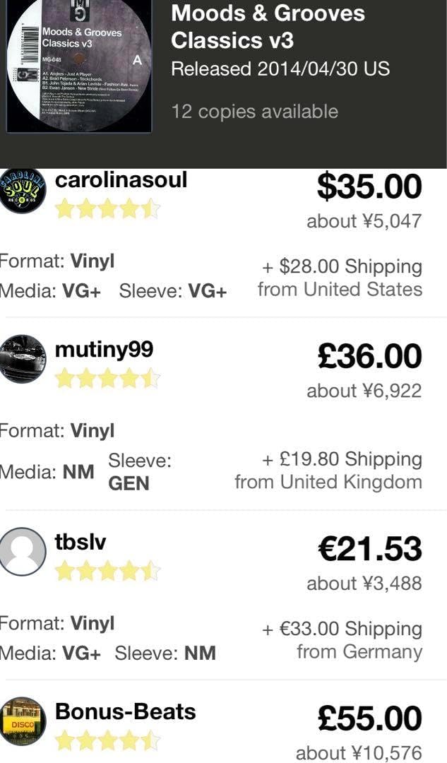 デトロイトハウス！ Moods & Grooves Classics v3 デトロイトハウス! Moods & Grooves Classics v3 °Detroit House