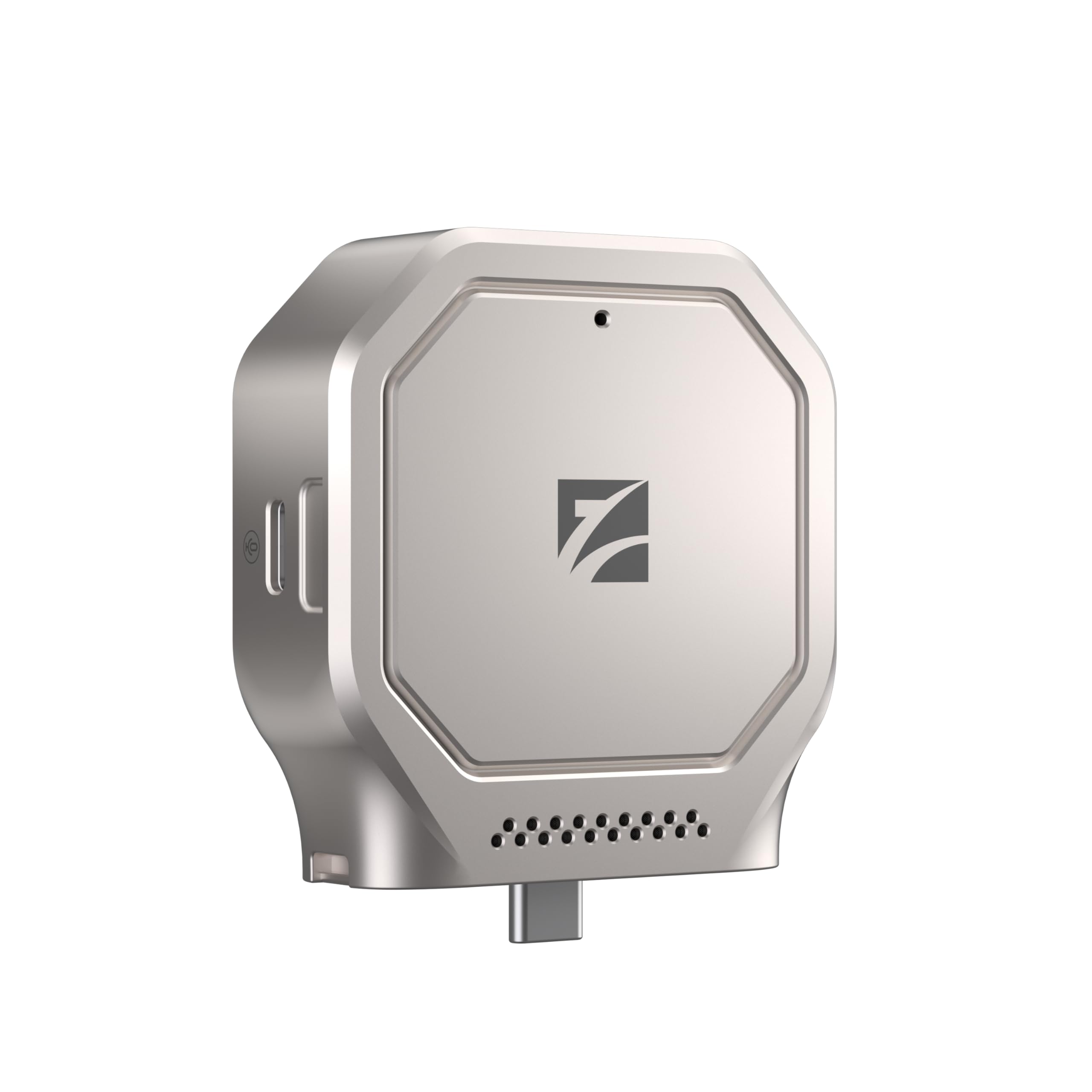 Pro SSD Link – Supports M.2 2230 NVMe Up to 8TB, 10Gbps USB-C, Active Cooling, Audio Port, 100W PD Charging for iPhone 15 Pro & Above, Samsung S25 Ultra, External ProRes Recording.