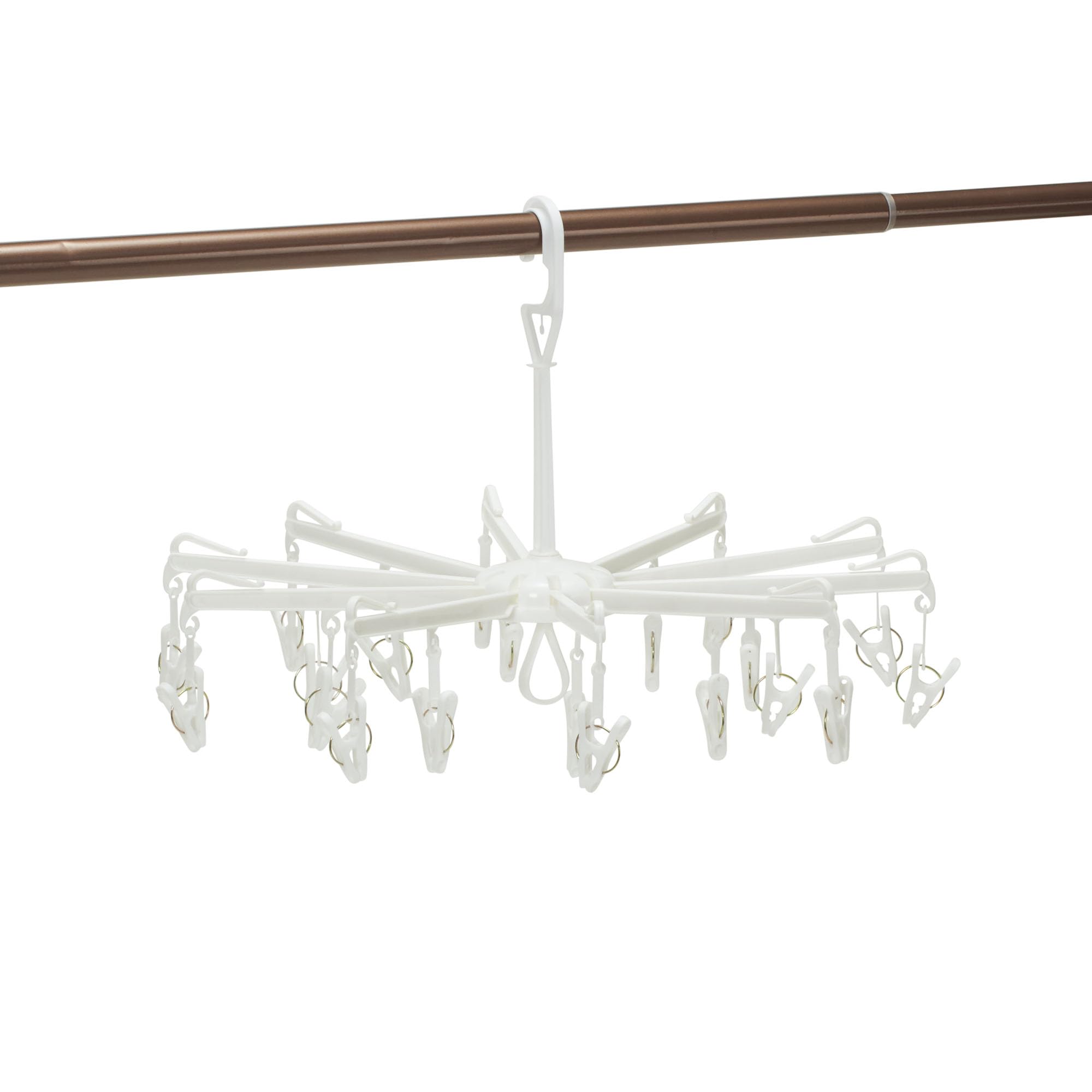 Household Essentials Carousel Dryer | 20 Clothespins for Drying Laundry