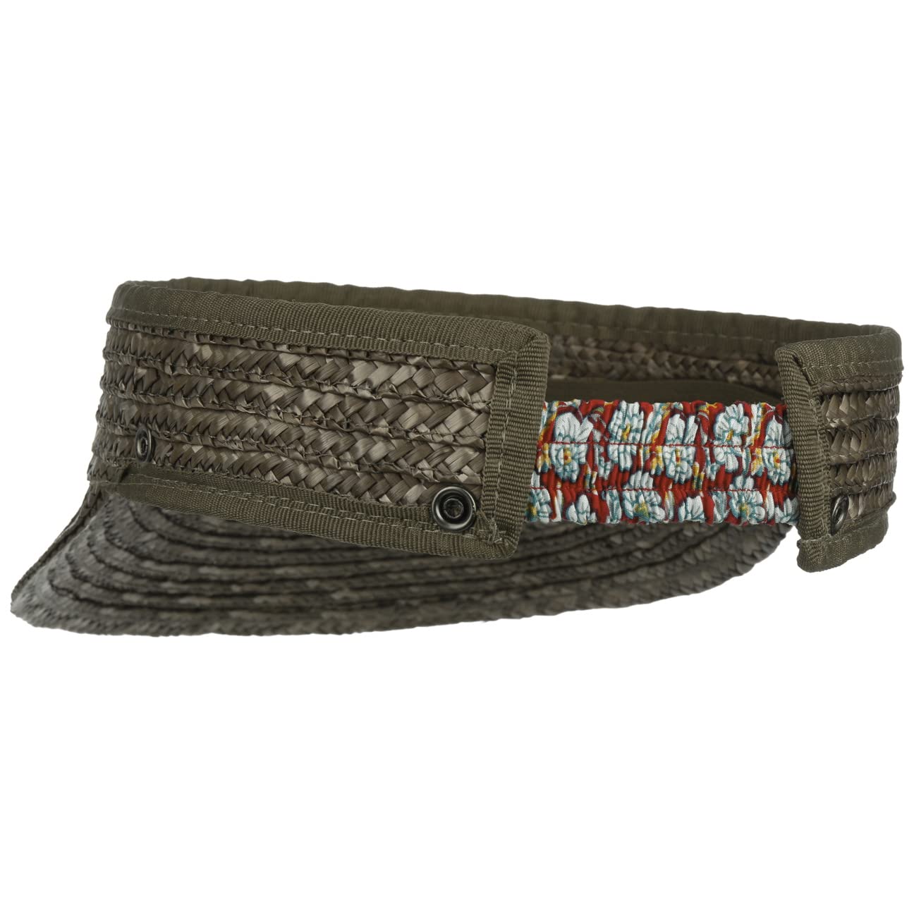 Seeberger Mariva Flower Cap Visor Sonnenvisor Damencap Sonnencap Sommercap Damen - mit Schirm Sommer Frühling-Sommer