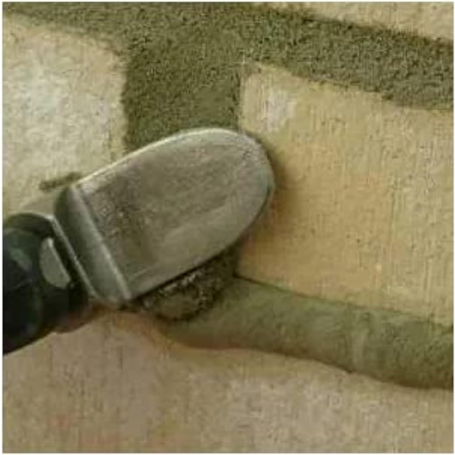 JINYO Mortar Trowel Rubber Handle Mortar Trowel Mortar Pointing Trowel Jointer Trowel Iron Bucket Handle Pointing Tool Narrow Bucket Brick