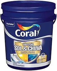 PROTEÇÃO SOL & CHUVA MANTA LÍQUIDA BRANCO 18KG - CORAL