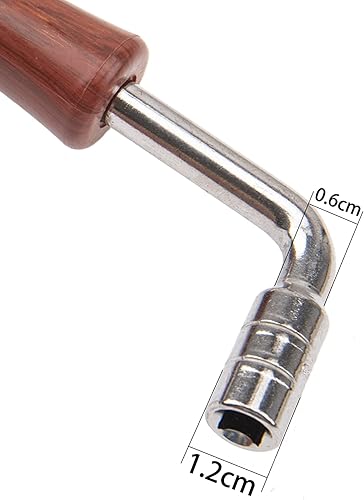 Miniatura 6 de 6 herramientas de afinador de piano Yootones Kit de afinación de piano profesional de goma de metal, kit de silencio de afinación que incluye