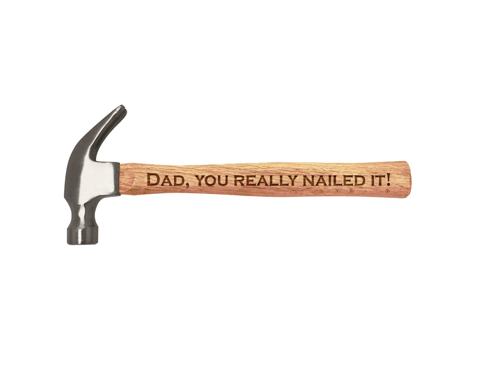 Wooden engraved Hammer,Best Gift for Garndpa, Birthday Gift, Father's Day Gift, Custom Gift,Dad of Grooms Gift