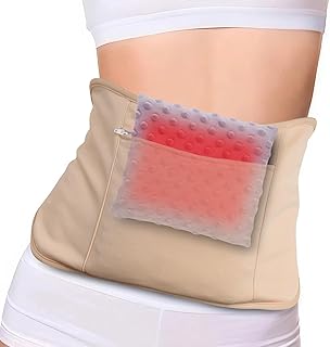 Microwave Heating Pad for Castor Oil Pack, 100% Natural Flaxseed Microwavable Heating Pad, Suitable for 99% Castor Oil Pack Wrap