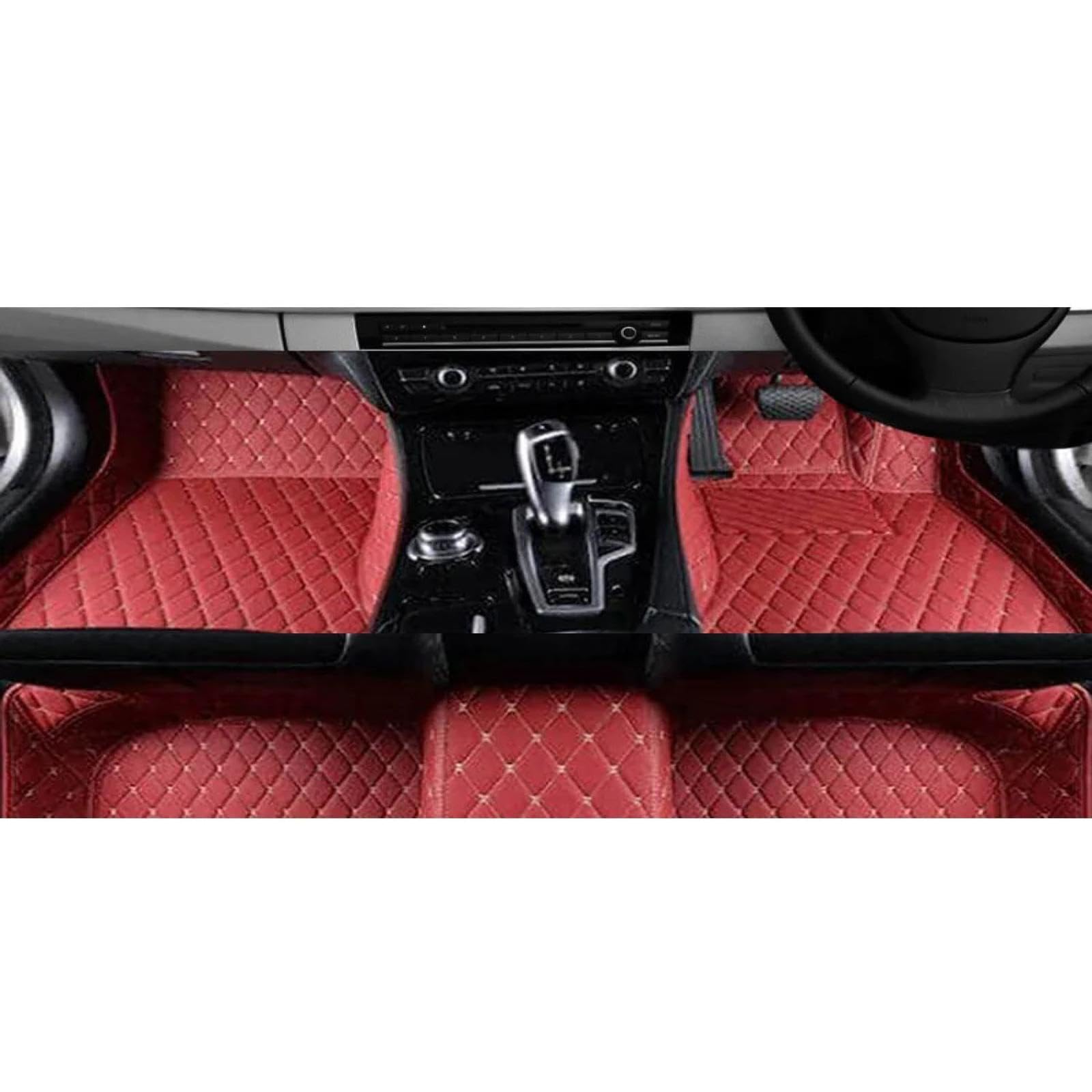 Tappetini Auto Su Misura Per BYD Sealion 7 EV 2024-2025 – Copertura Totale Impermeabile E Antiscivolo, Set Completo Per Bagagliaio E Schienale (Guida A Sinistra)