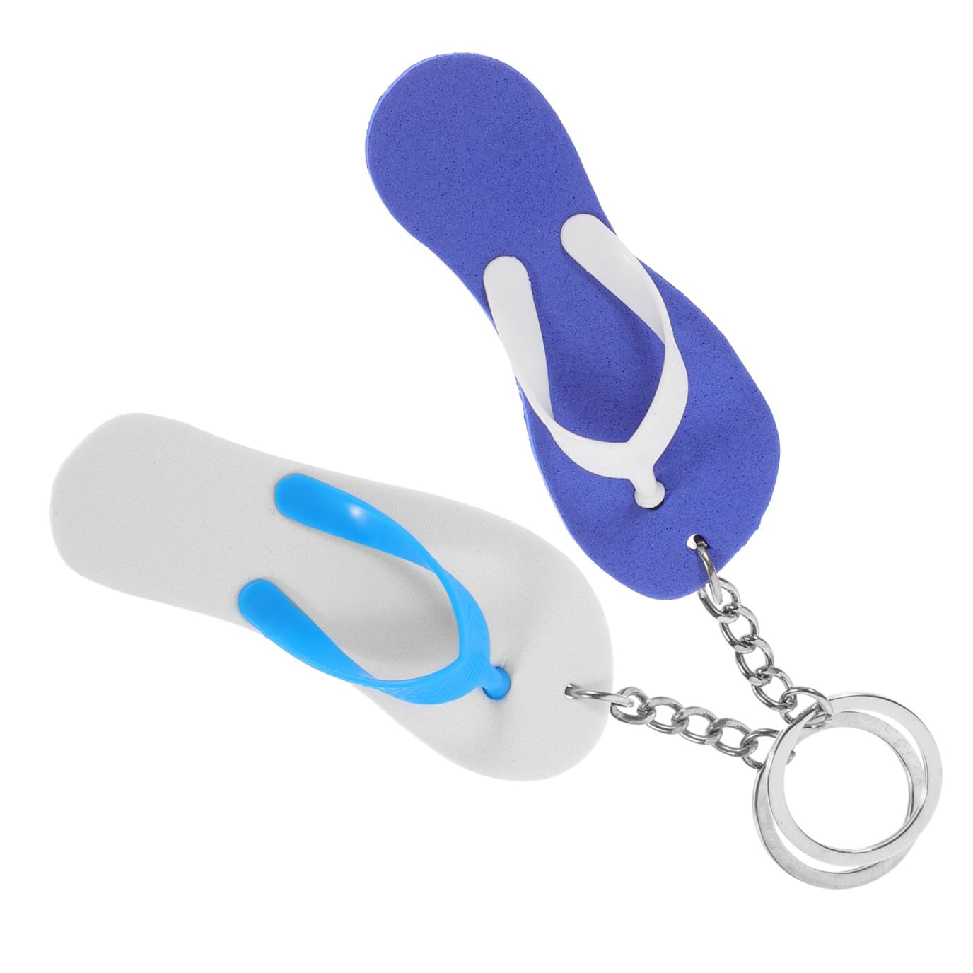 SUPVOX Portachiavi Infradito Estive Con Design Per Decorazione E Organizzazione Chiavi Per Estivi E Regali Decorativi