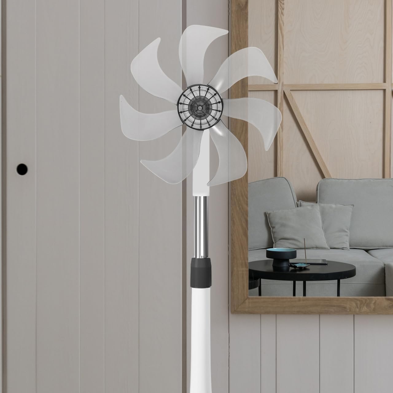 LIFKOME 7 Leaves Fan Blades 13.4 Inch Floor Fan Blades Electric Fan Blades Table Fan Blades Pedestal Fan Blades Fan Accessories 340mm