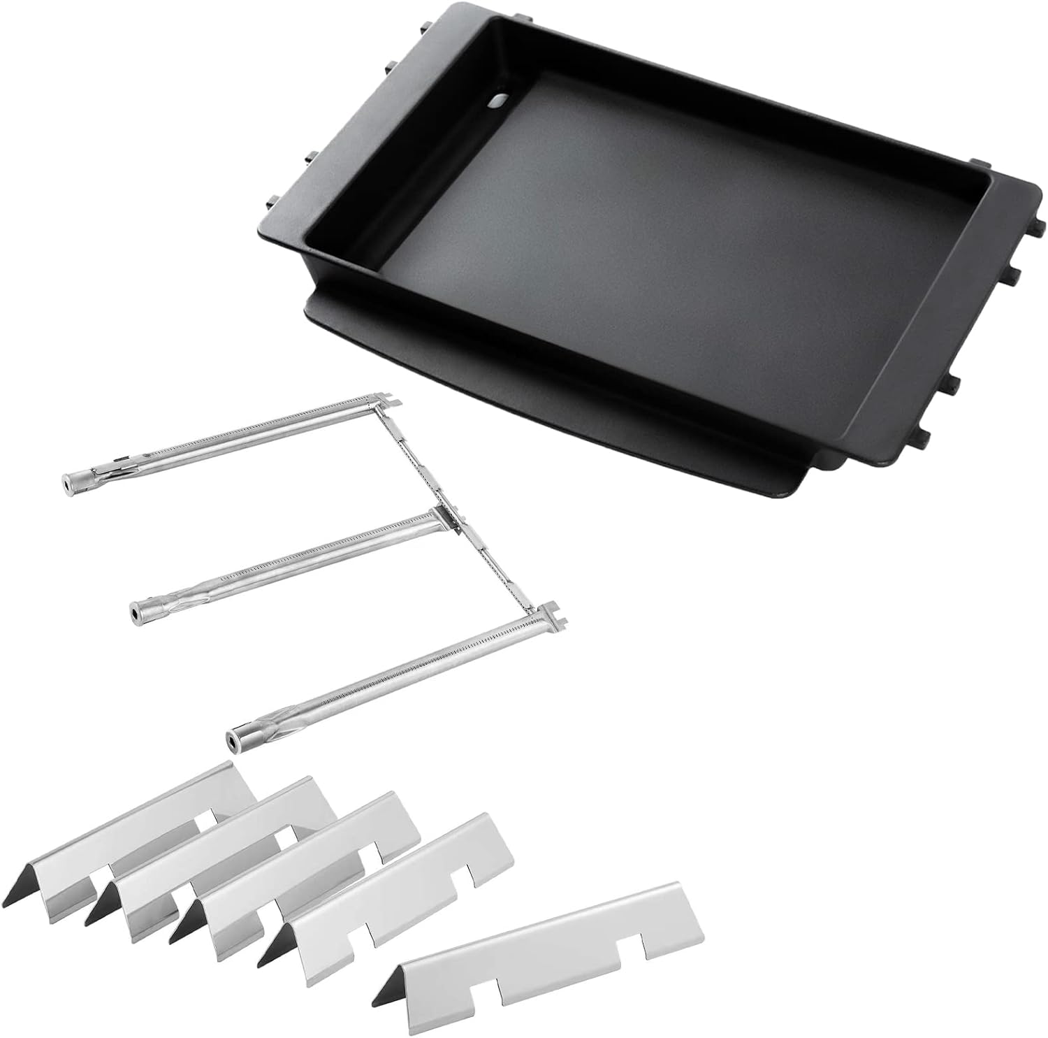 Spirit and Spirit II 300 Series Parts 7658 Griddle 7636 Flavorizer Bars and 69797 Burner for Weber Spirit E-310 E-320 E-330 S-310 S-320 S-330 SP-310 SP-320 SP-330