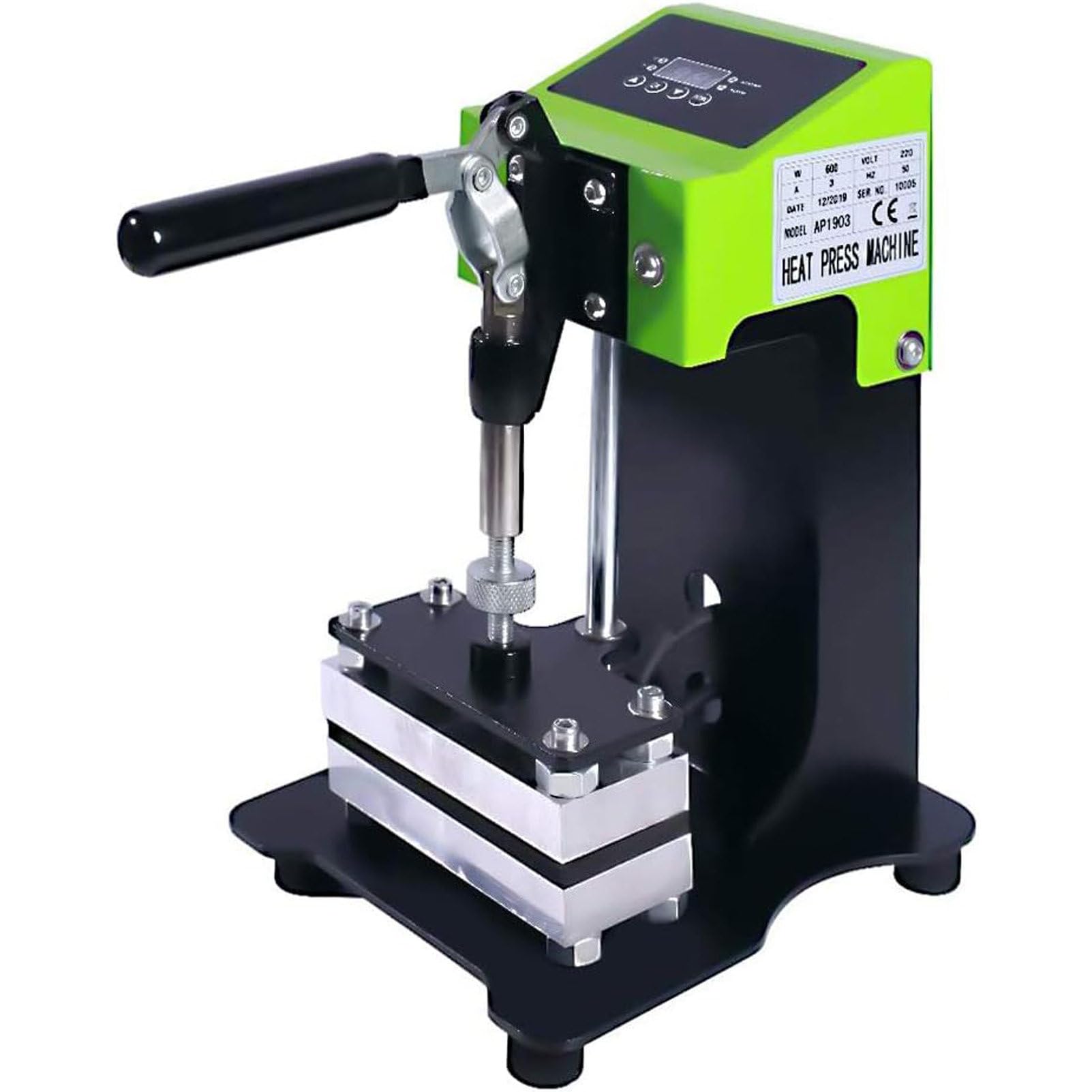 YXZYFPP Efficient Mini Rosin Heat Press Machine, Efficient Manual Heat Press Machine, Heat Press Machine Hot Stamping Machine 600w Rosin Hot Press, Compact and Lightweight