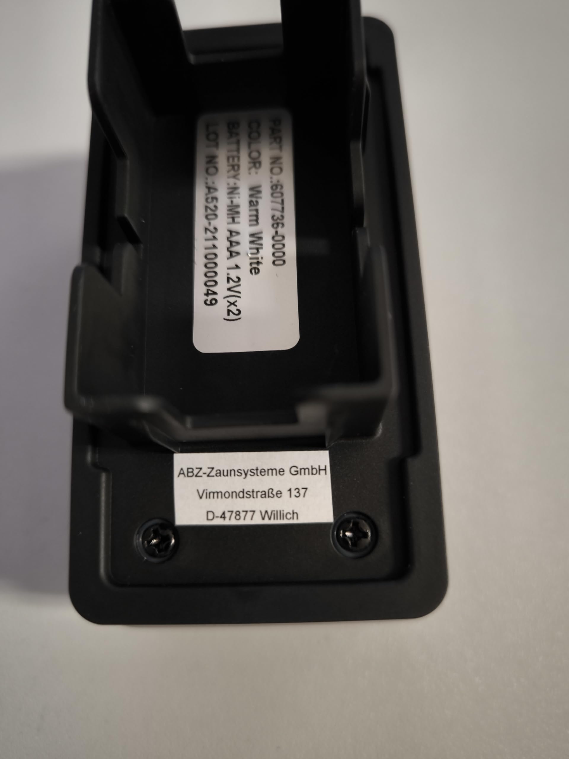 LED Solar-Pfostenkappe KAPPA (Weiß)