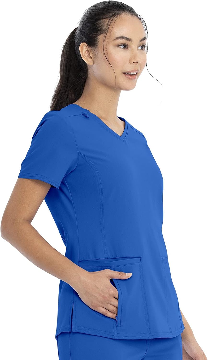 Cherokee Euphoria Women Scrubs Top V-Neck CK786A