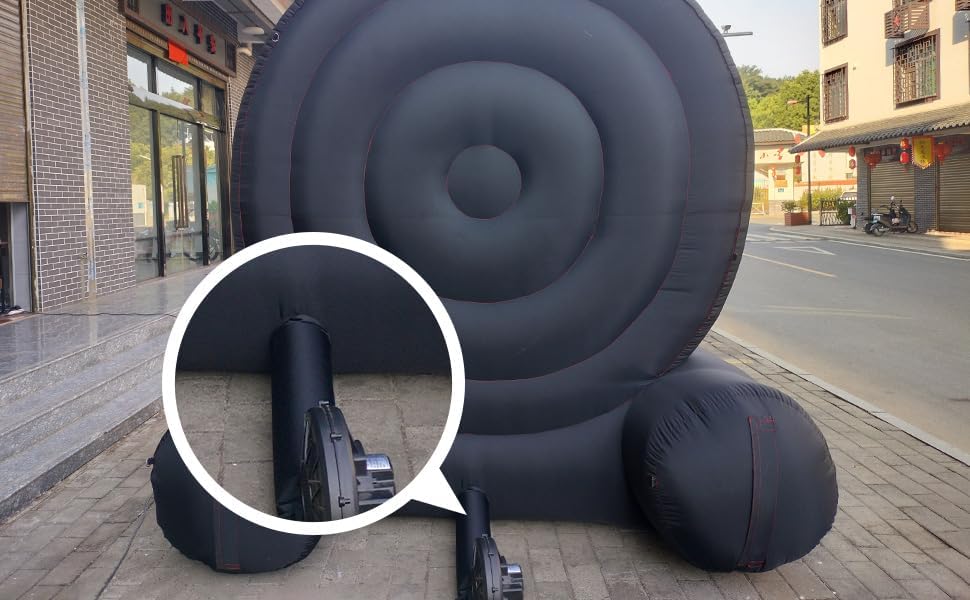 Giant Outdoor Inflatable Soccer Darts Board with 8pcs Soccer Ball, Soccer Darts Game for Party, School, Shopping Center, 480W Blower for Kick Dartboard Sport Game image 6 of 6 B0DFHGJJHJ