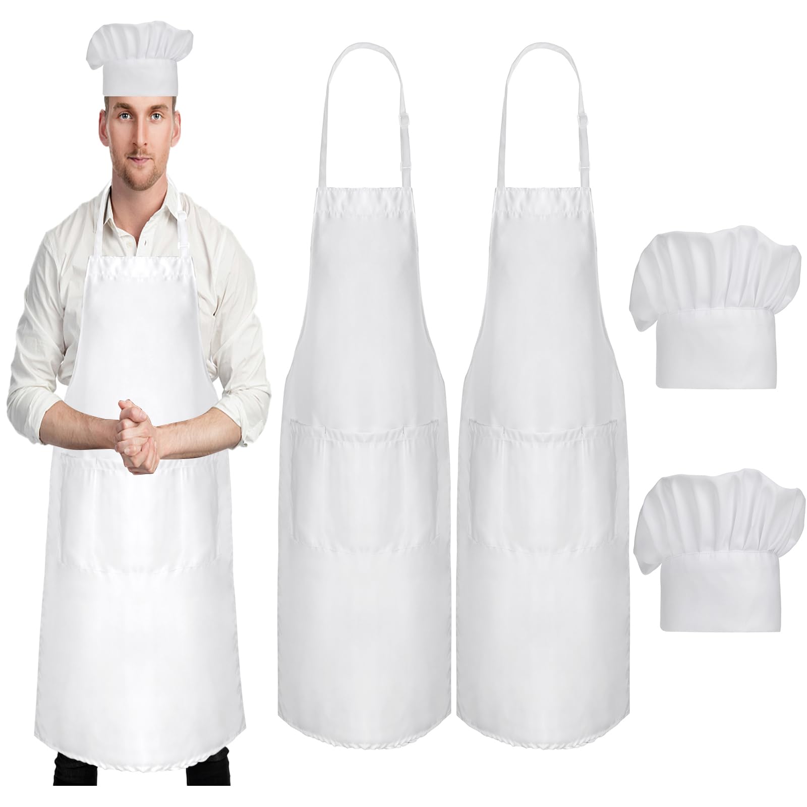 Tablier De Cuisine Pour Homme, Imperméable Et Anti-Taches