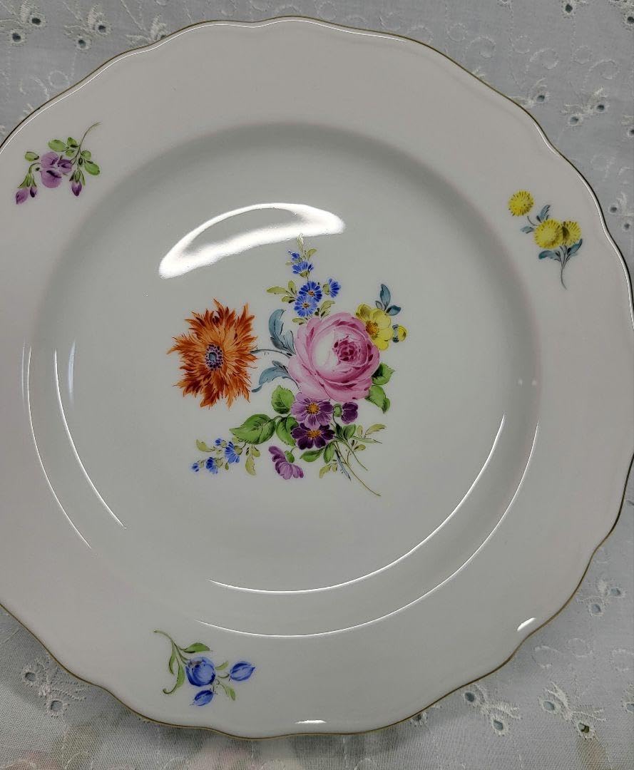 Amazon.co.jp: マイセン ベーシックフラワー 5つの花 プレート