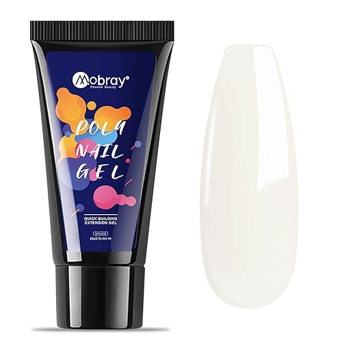 Mobray 2.12 oz Color 006 Poly Nail Extension Gel Constructor de Uñas Gel Constructor de Uñas Regalo de Belleza para Diseño de Uñas Salón de Uñas DIY