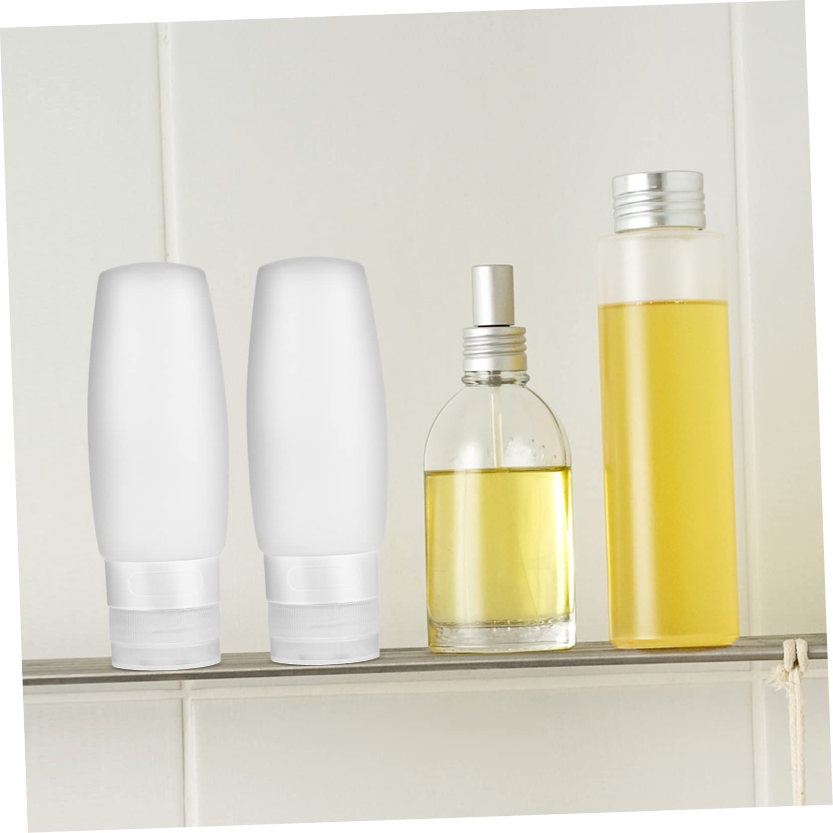 Baluue 12pezzi Bottiglie Ricaricabili Contenitori Squeeze Impermeabili Per Shampoo e Cosmetici Per e