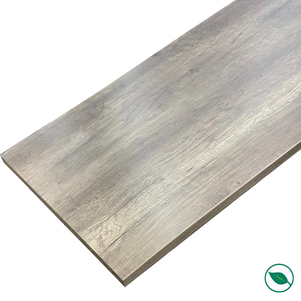Plan de travail stratifié ambiance chêne authentique 1850 x 610 x 28 mm - PEFC 75%