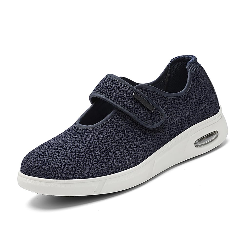 Diabetiker Schuhe Herren Damen Walkingschuhe Extra Weit Orthopädische Schuhe Sommer Gesundheitsschuhe Verbandschuh Sandalen Sneakers Mit Klettverschluss Schuhe Mit Memory Foam
